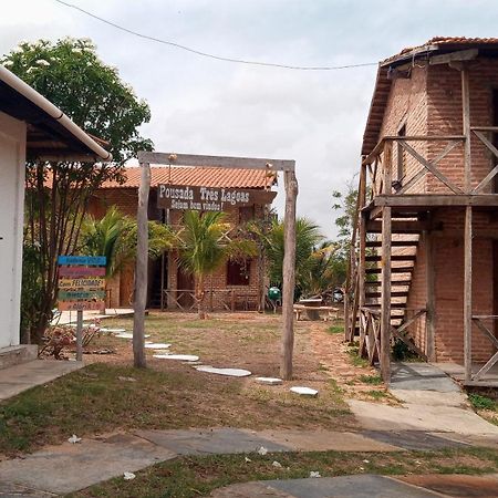 Camping E Pousada Tres Lagoas Hotell Luis Correia Exteriör bild
