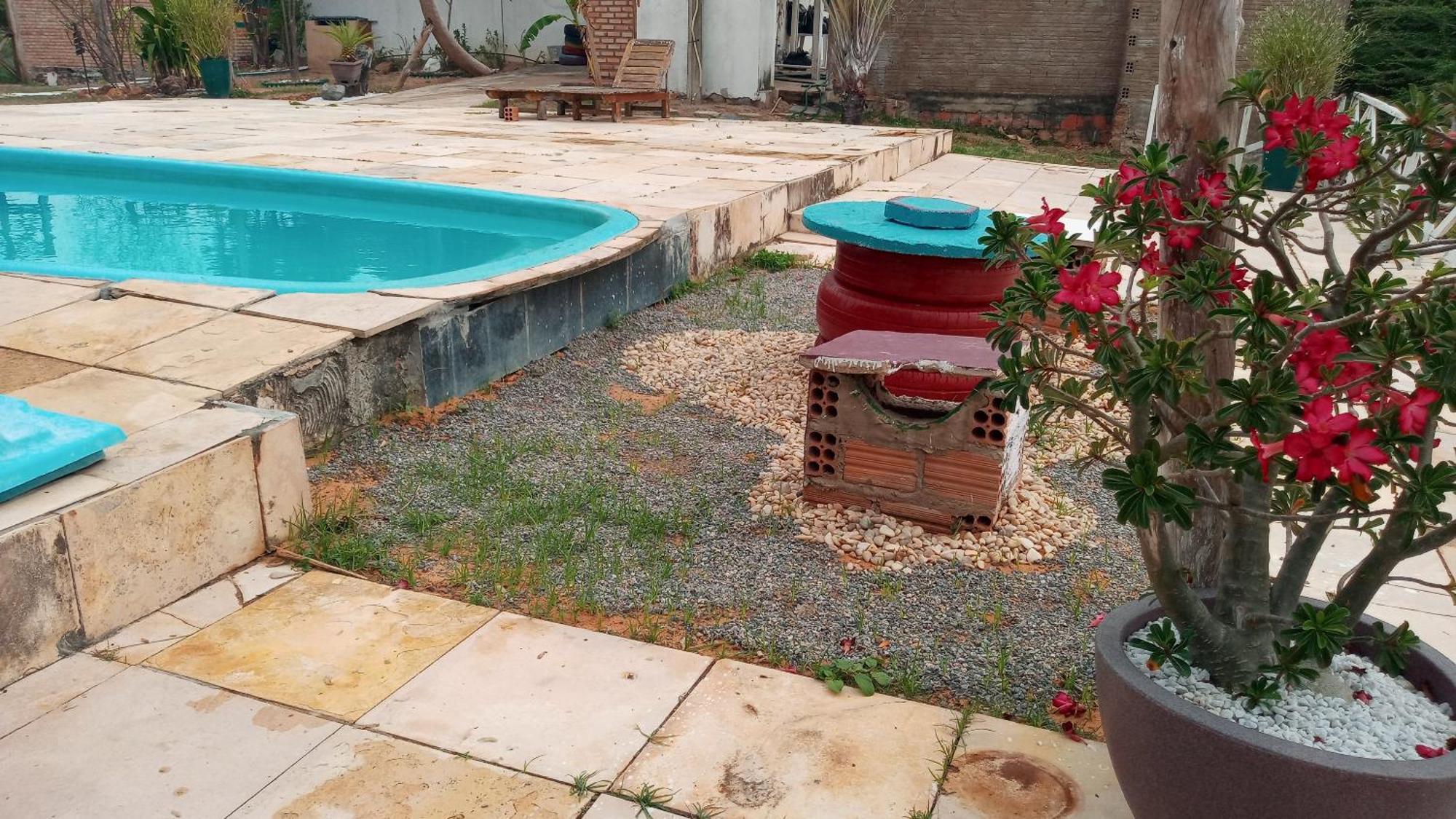 Camping E Pousada Tres Lagoas Hotell Luis Correia Exteriör bild